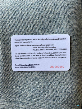 Download USA SSN photolook jeans background BACK Photoshop template